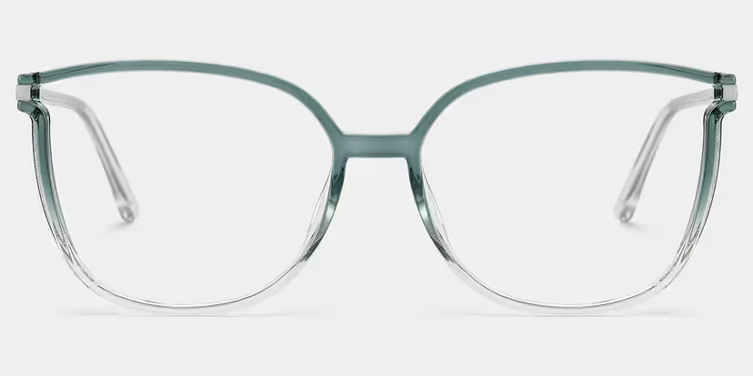 Rodz Sage Green Square Glasses