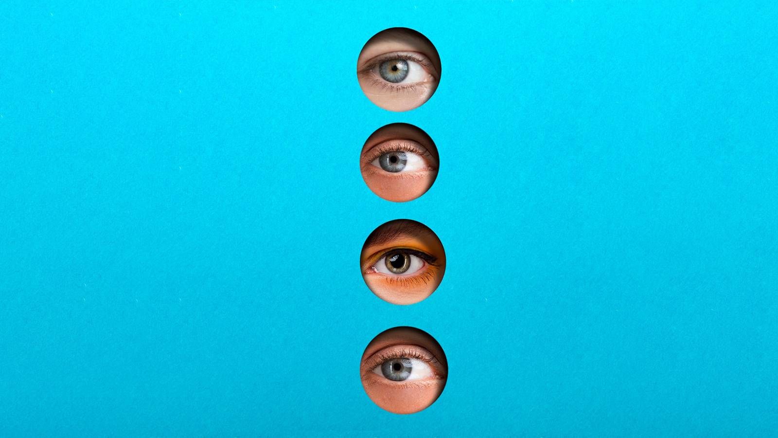Represents the diversity of eyes that might benefit from vision correction