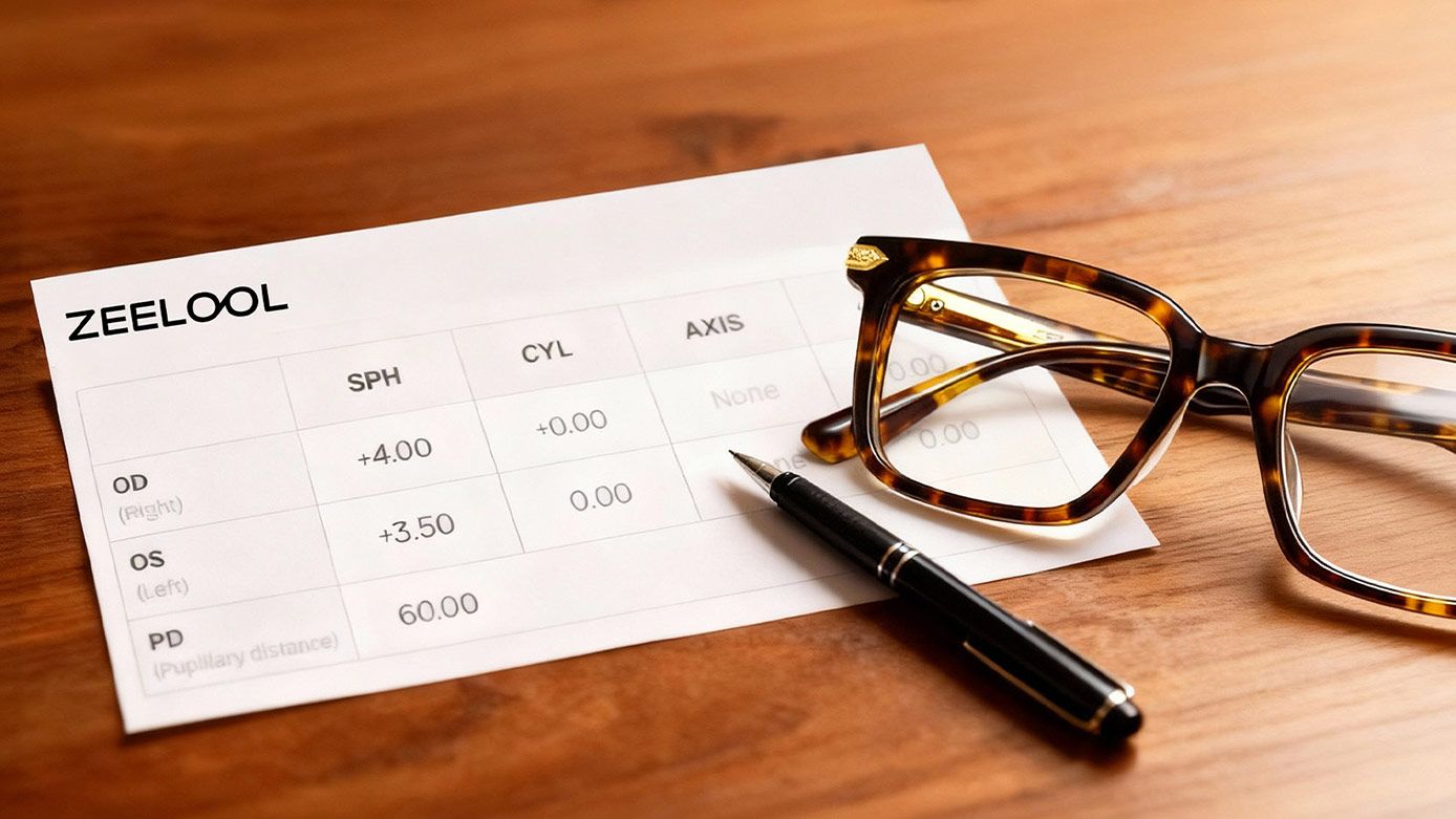 How to Read and Choose the Right Prescription for Glasses