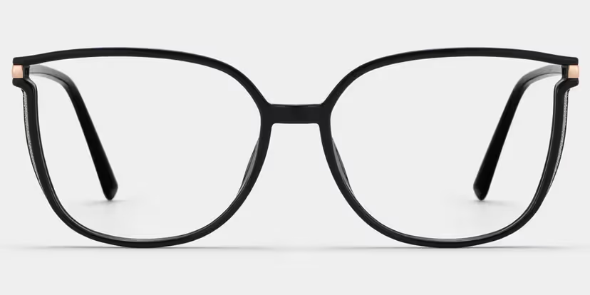 Rodz Square Black Frame Glasses