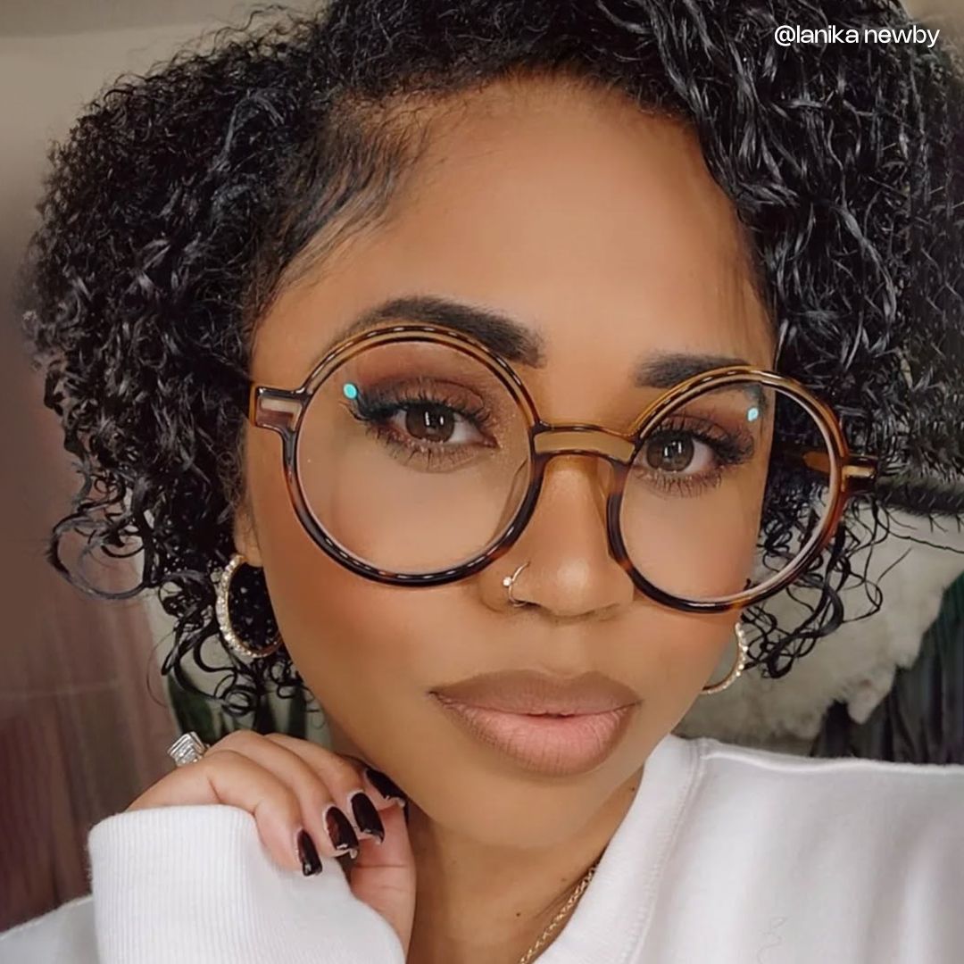 Chantel Round Tortoise Glasses